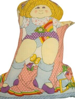 Cabbage Patch Kids Shelf Pillow Dance Gymnast Handmade 17" A Star Is Born Vtg 83